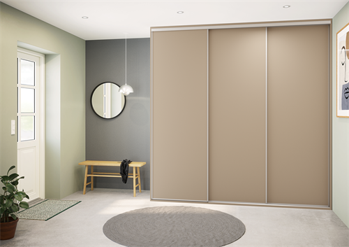 Celebert Flow skydelåger på mål til garderobe med 3 låger - Total Bredde 116 til 446 cm